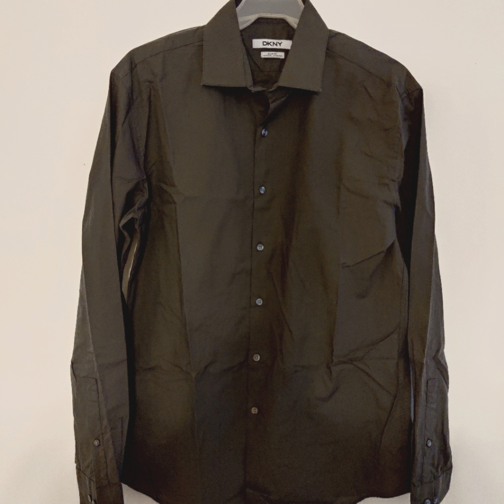 DKNY Black Dress Shirt